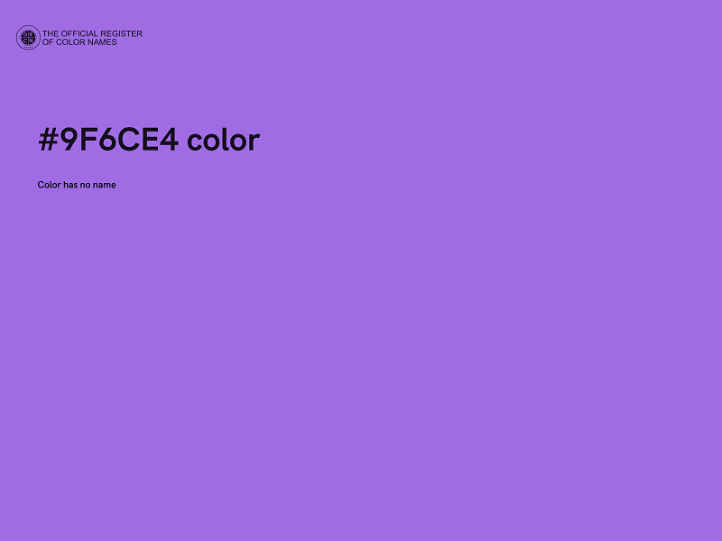 #9F6CE4 color image