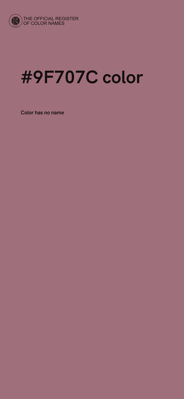 #9F707C color image