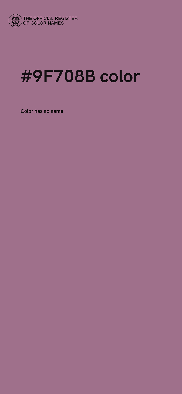 #9F708B color image