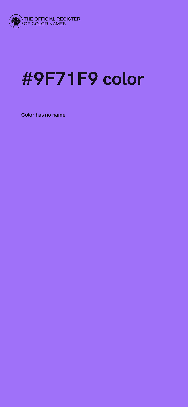 #9F71F9 color image