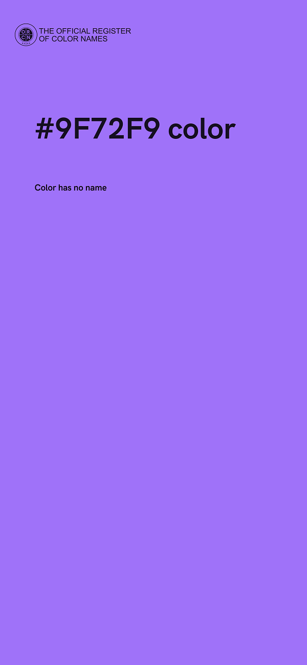 #9F72F9 color image