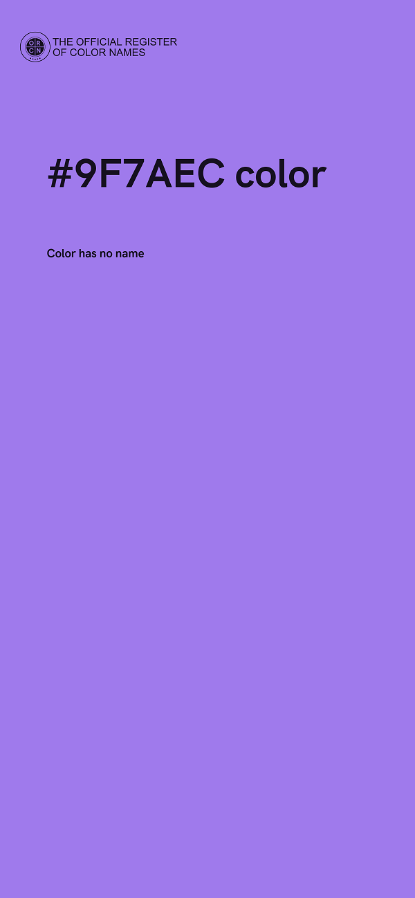 #9F7AEC color image