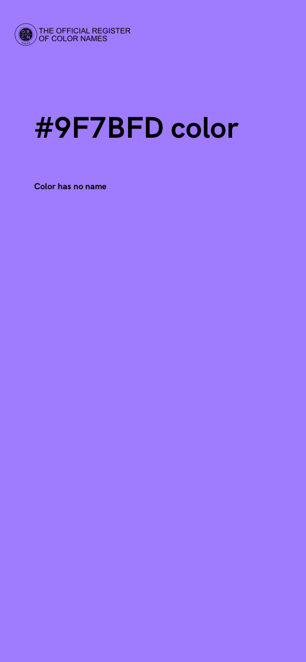 #9F7BFD color image