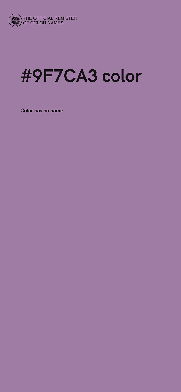 #9F7CA3 color image