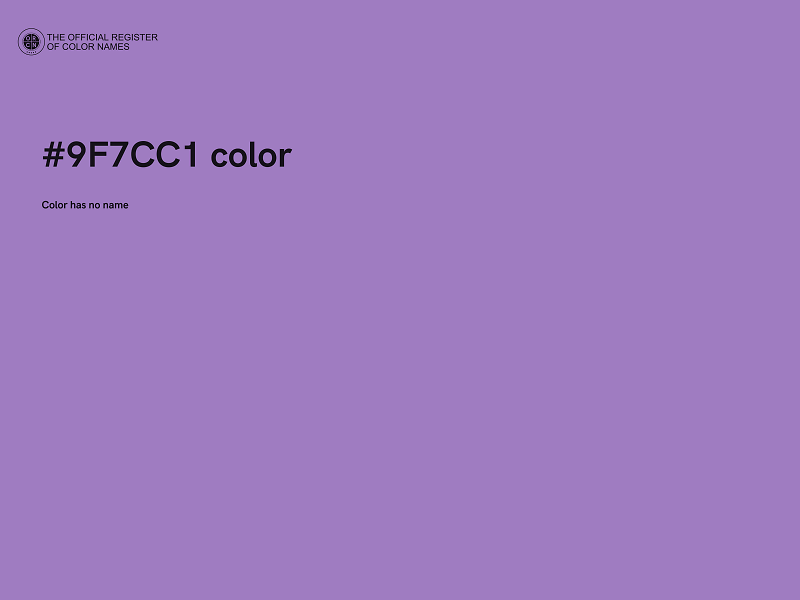 #9F7CC1 color image