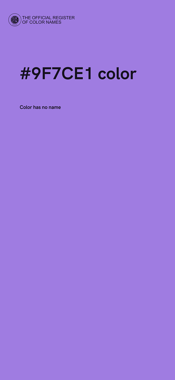 #9F7CE1 color image