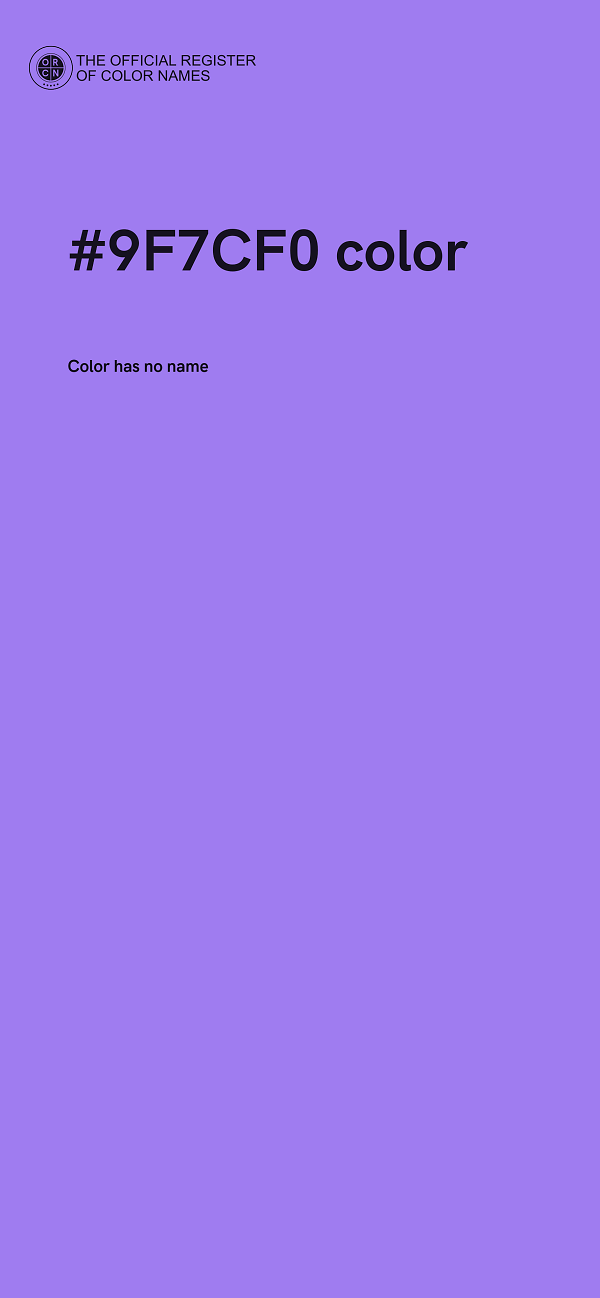 #9F7CF0 color image