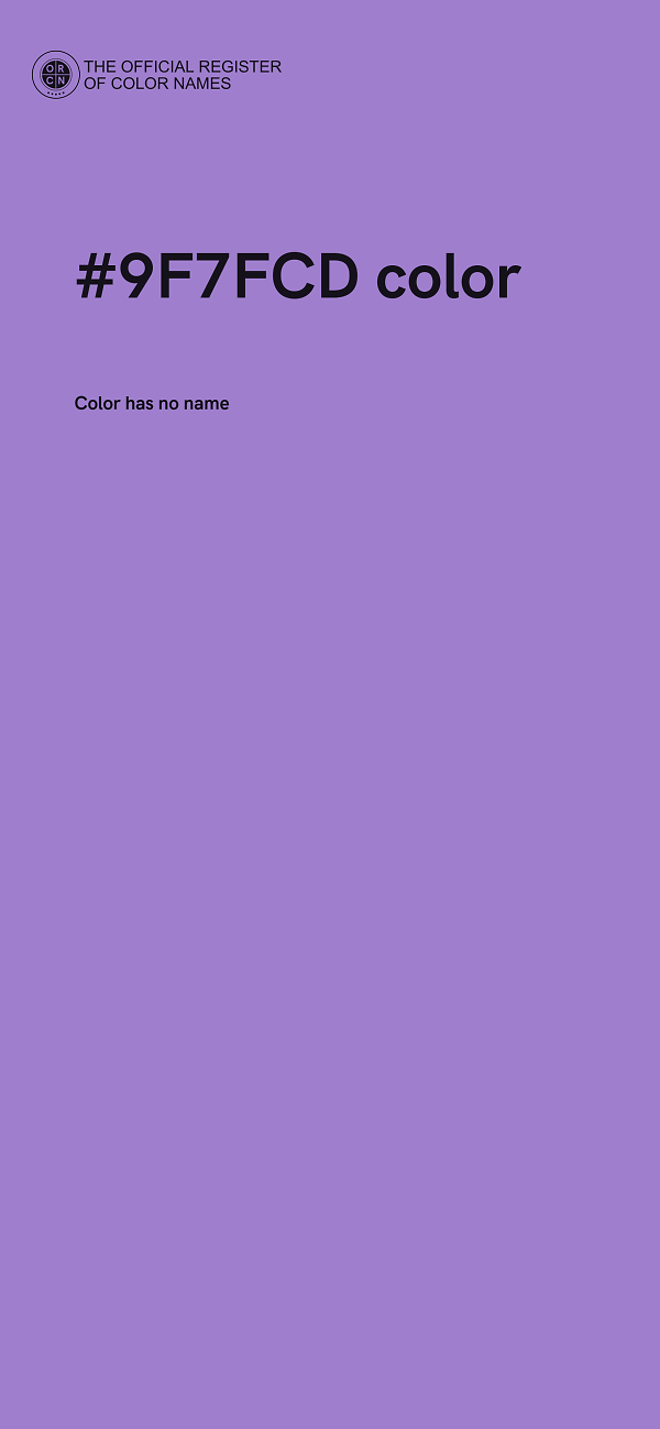#9F7FCD color image