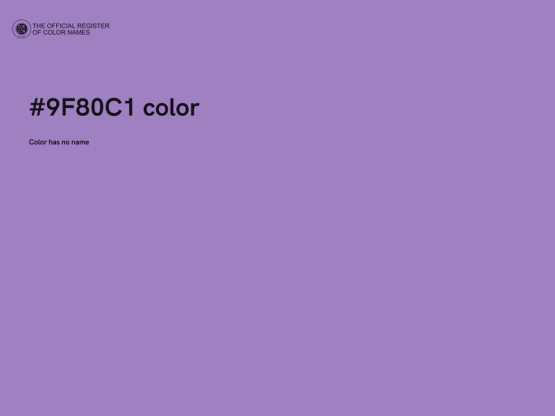 #9F80C1 color image