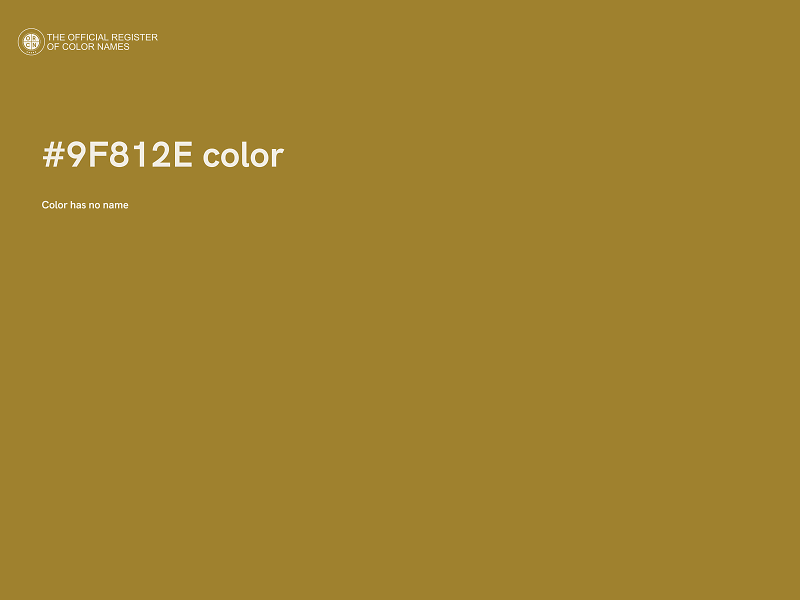 #9F812E color image