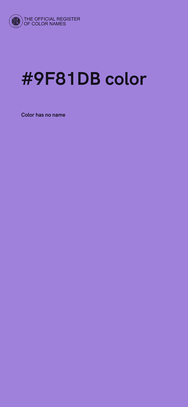 #9F81DB color image