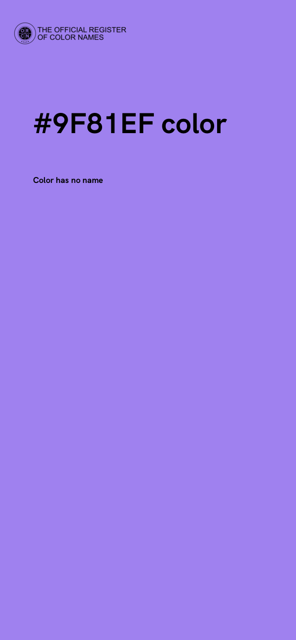 #9F81EF color image