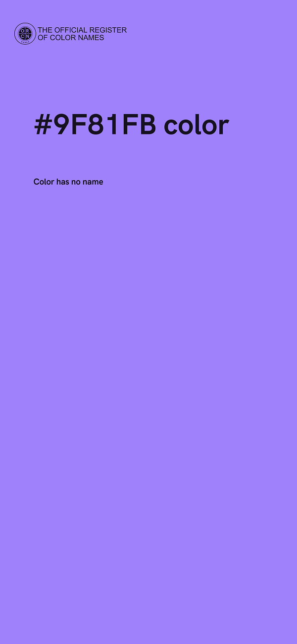 #9F81FB color image