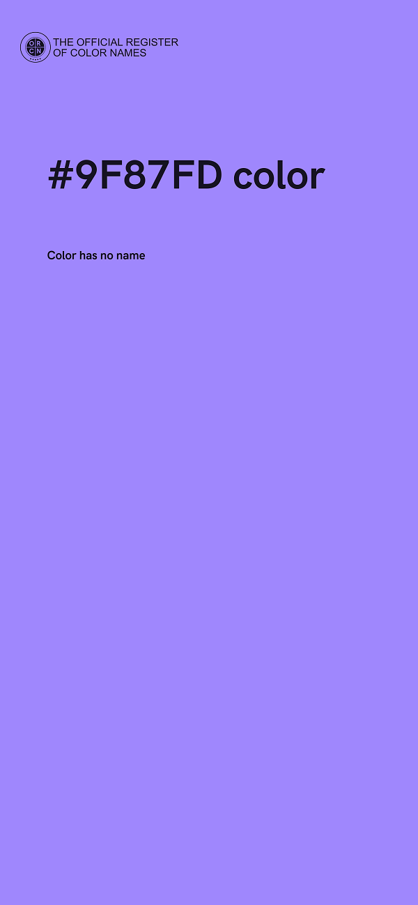 #9F87FD color image