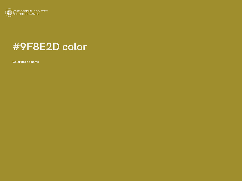 #9F8E2D color image