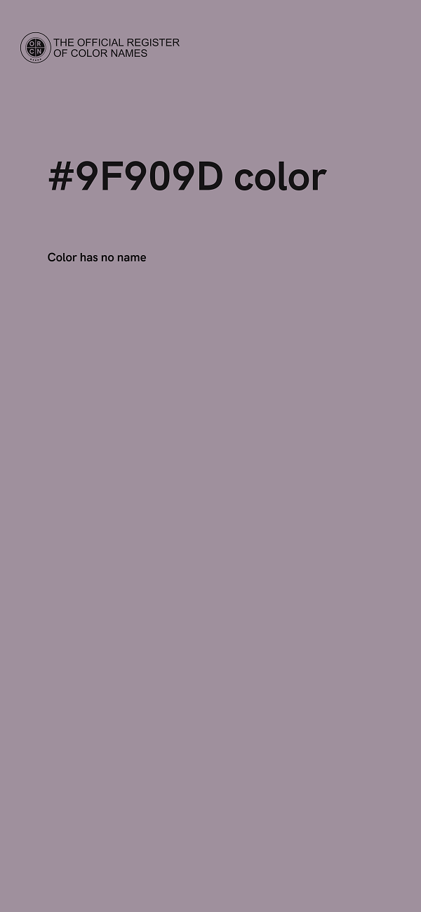 #9F909D color image