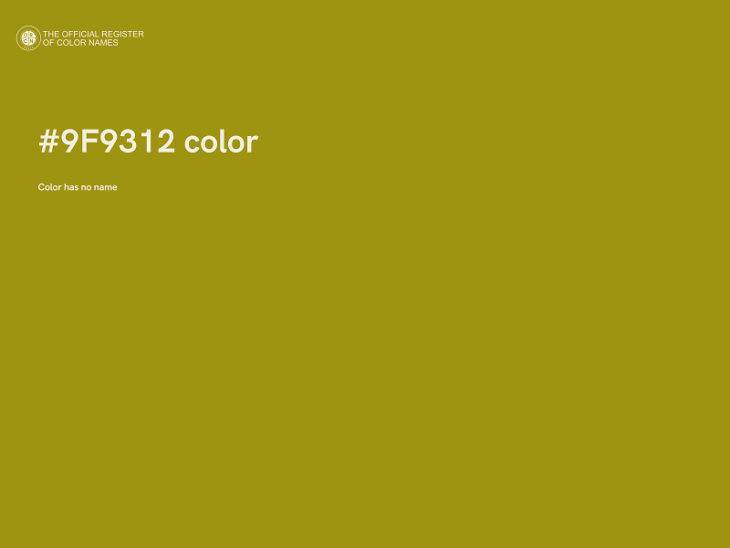 #9F9312 color image