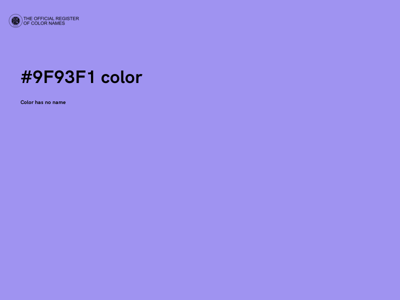 #9F93F1 color image