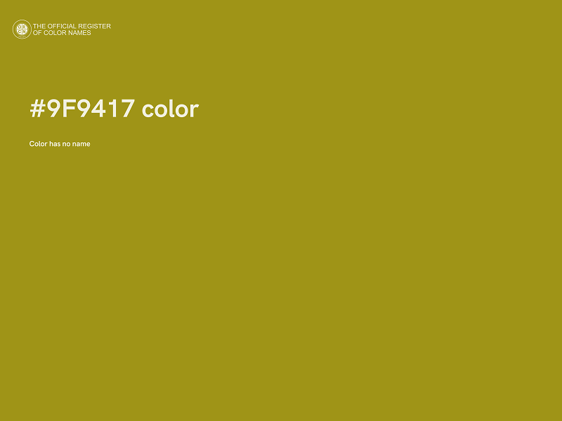 #9F9417 color image