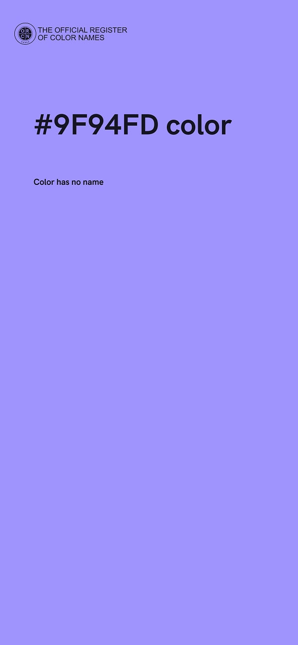 #9F94FD color image