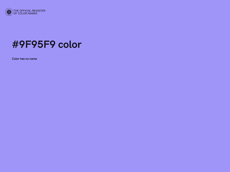 #9F95F9 color image