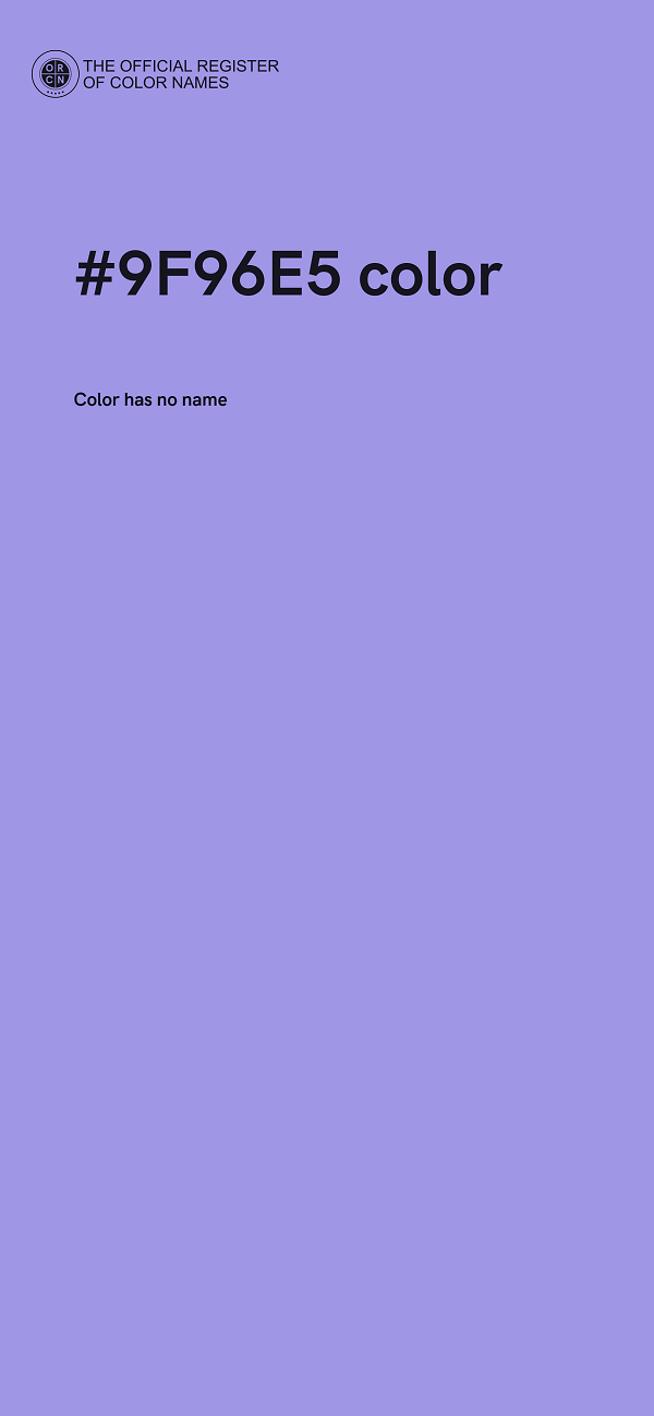#9F96E5 color image