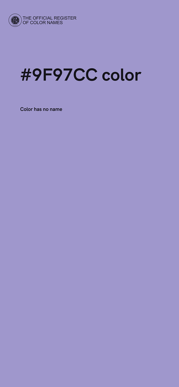 #9F97CC color image