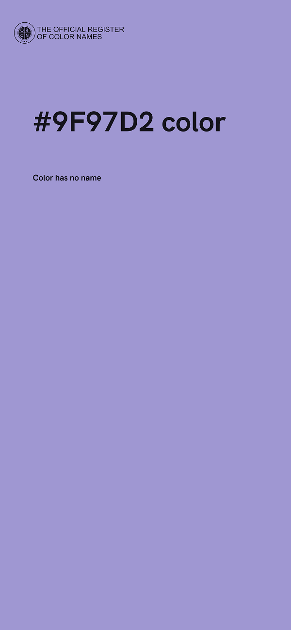 #9F97D2 color image