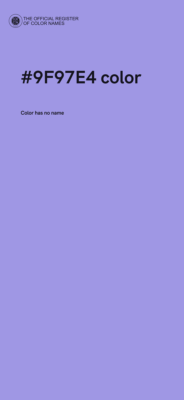 #9F97E4 color image