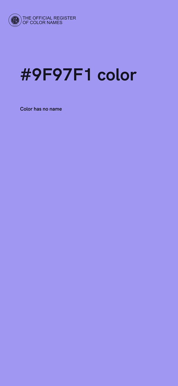 #9F97F1 color image
