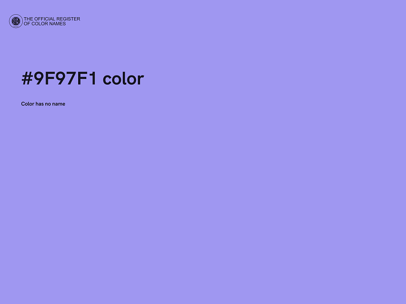 #9F97F1 color image
