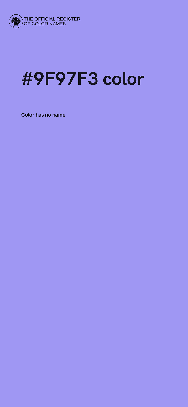#9F97F3 color image