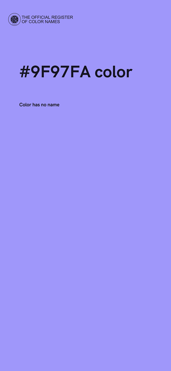 #9F97FA color image