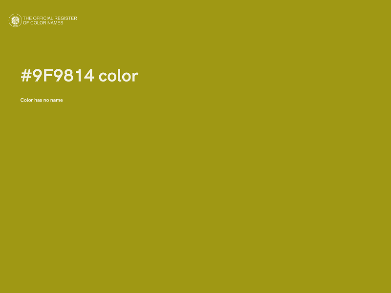 #9F9814 color image