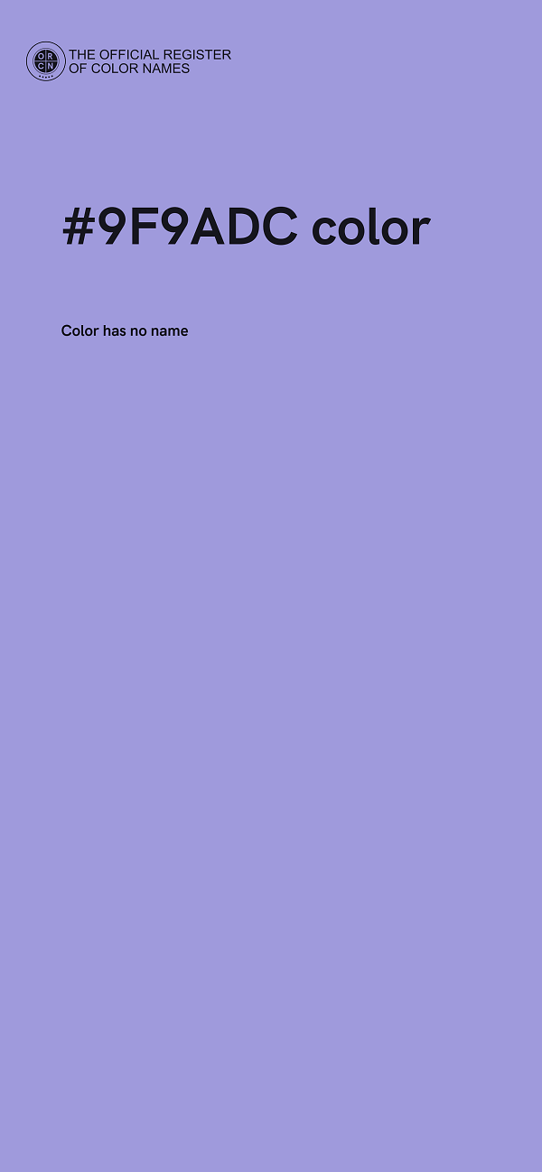 #9F9ADC color image