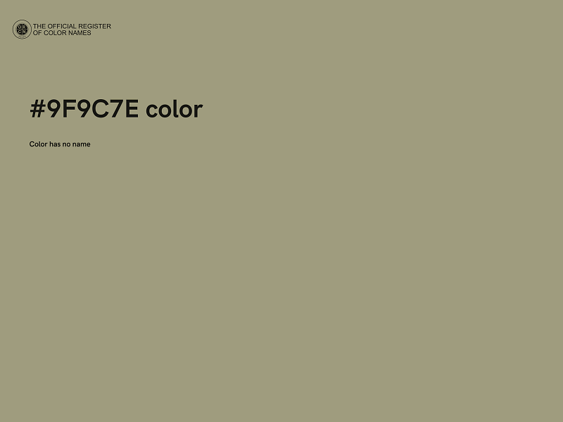 #9F9C7E color image