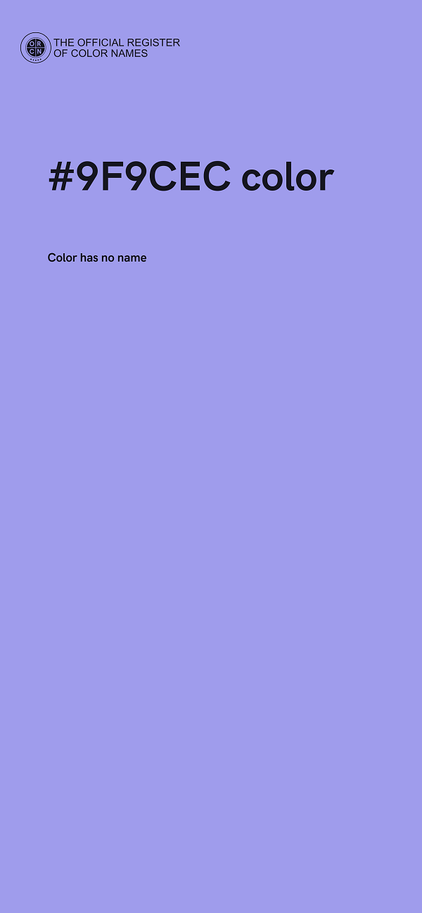 #9F9CEC color image