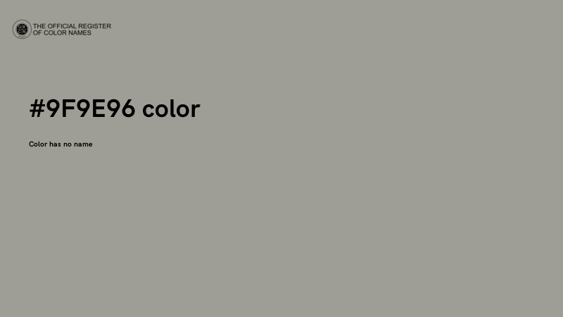 #9F9E96 color image
