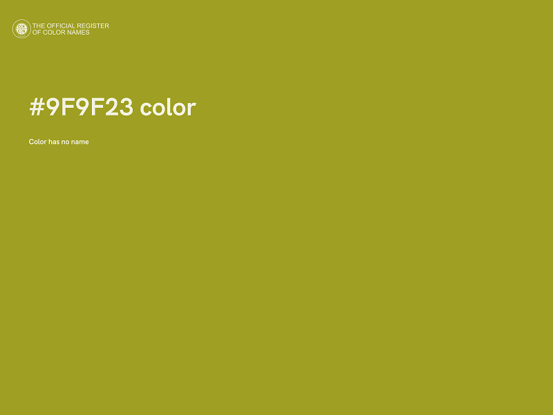 #9F9F23 color image