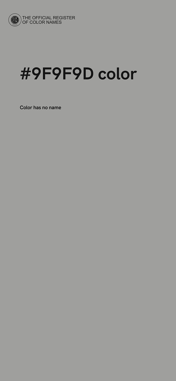 #9F9F9D color image