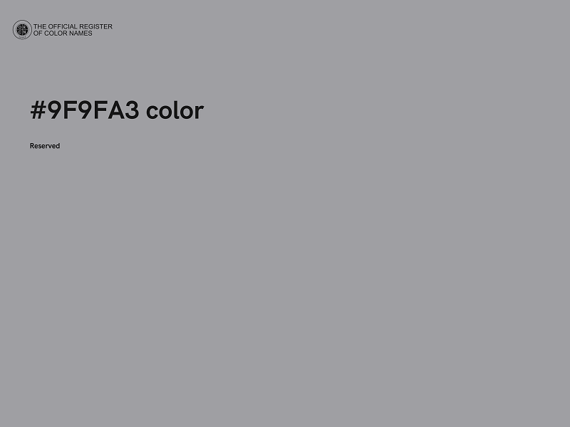 #9F9FA3 color image