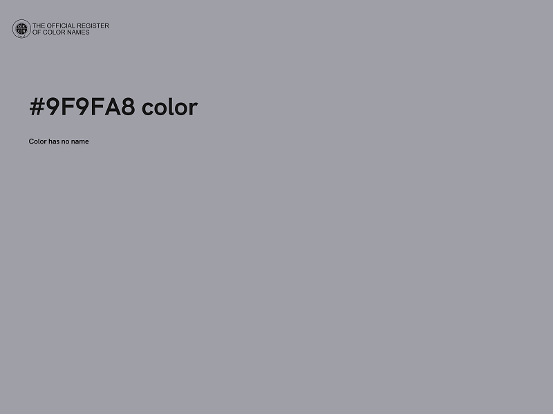 #9F9FA8 color image