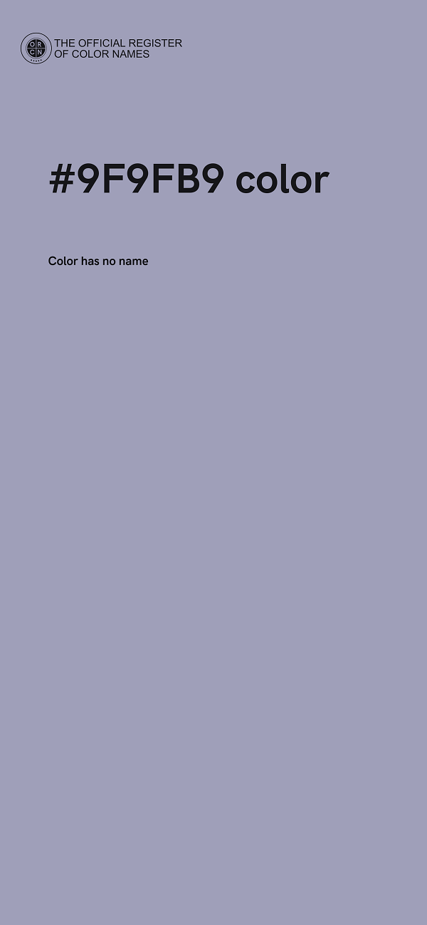 #9F9FB9 color image