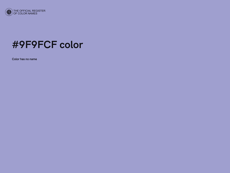 #9F9FCF color image