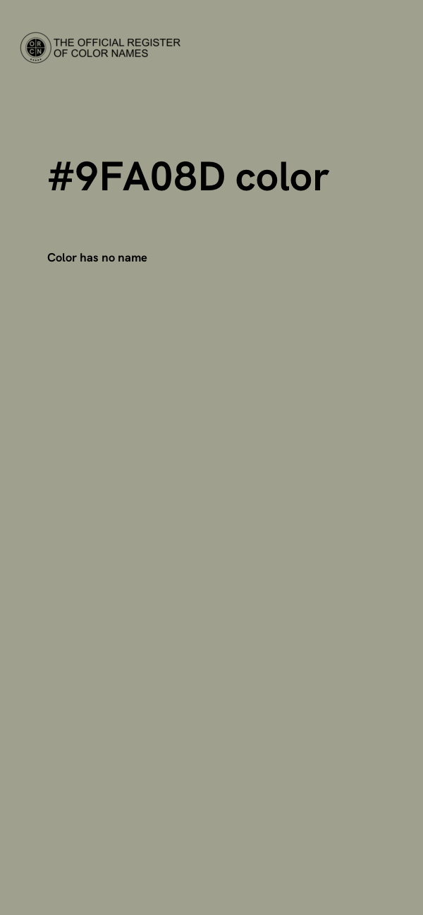 #9FA08D color image