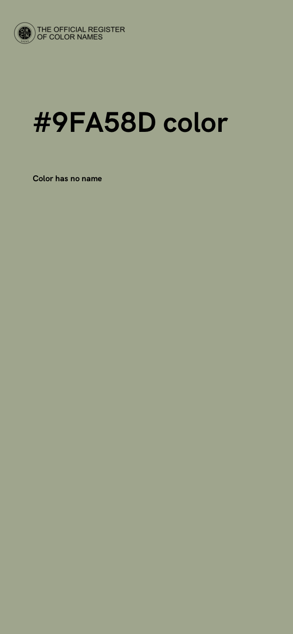#9FA58D color image