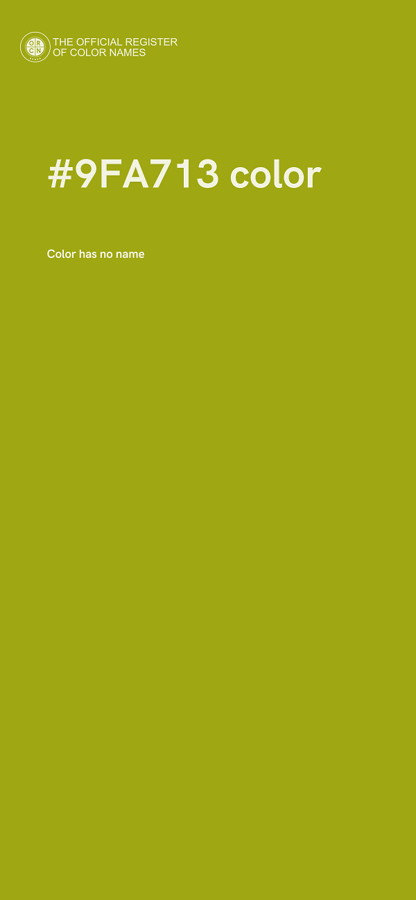#9FA713 color image