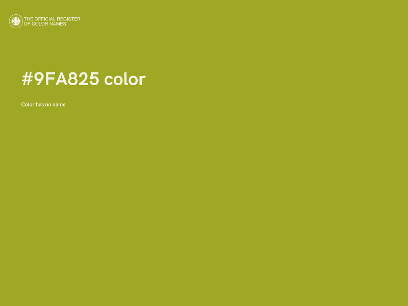 #9FA825 color image