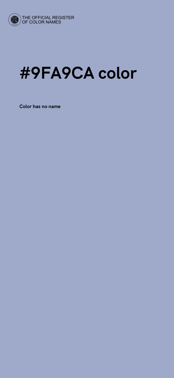 #9FA9CA color image