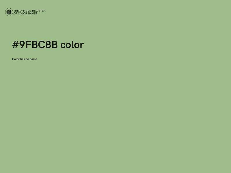 #9FBC8B color image